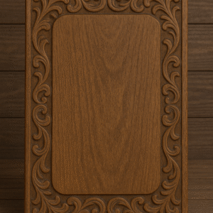 Hand-Carved Wooden Cutting Board