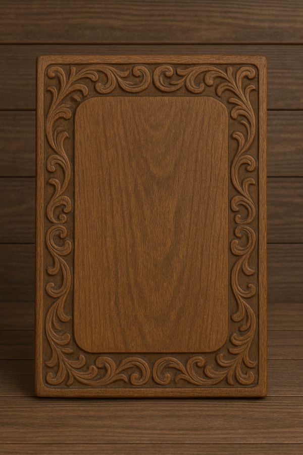 Hand-Carved Wooden Cutting Board